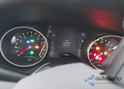 2019 Jeep Compass Upland Edition 4X4 из США, поврежденный, VIN 3C4NJDAB1KT682886